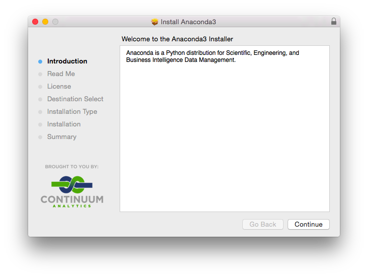 install anaconda for mac python 3